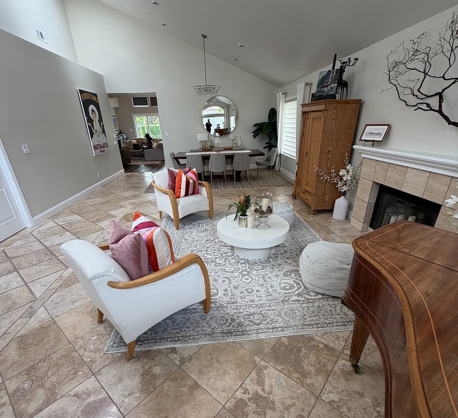Spacious Living Room