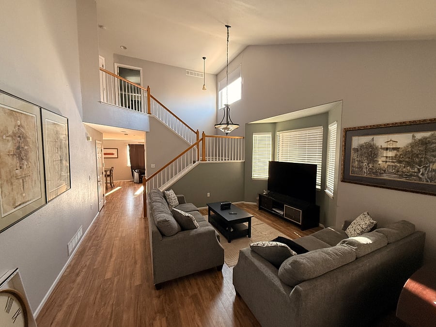 Living Room from the front door