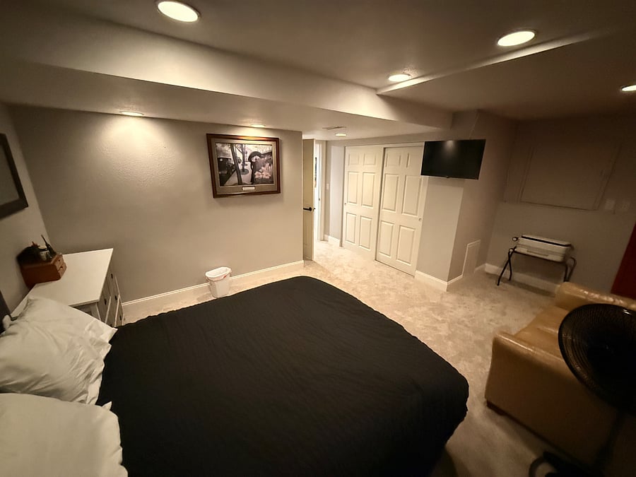 Basement Queen from inside