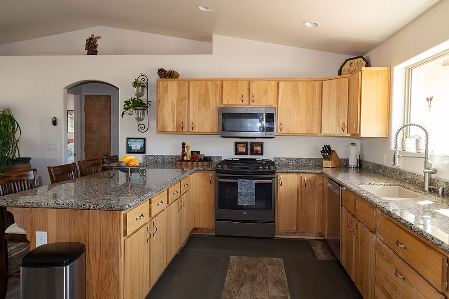 Spacious kitchen