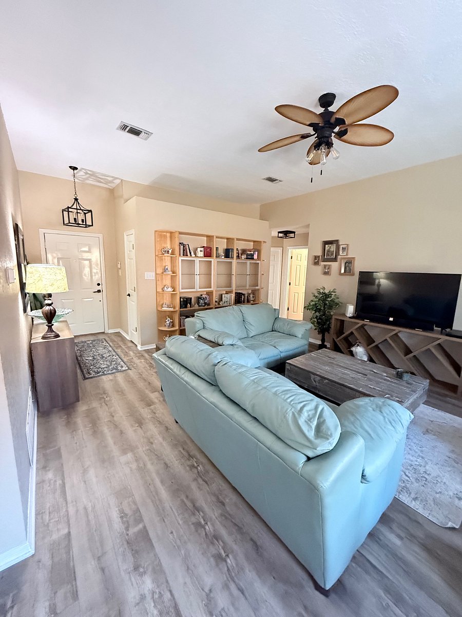 Living Area from Back door. 