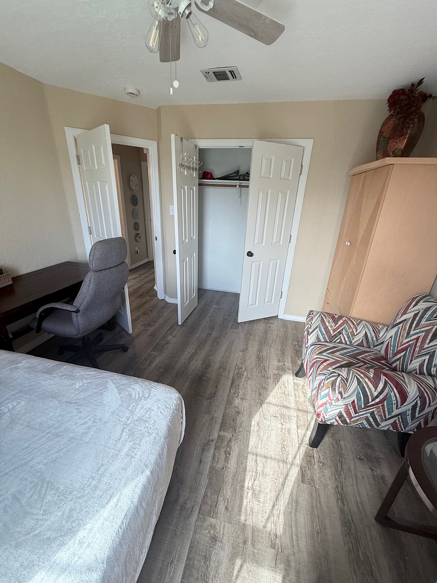 Empty Guest Bedroom