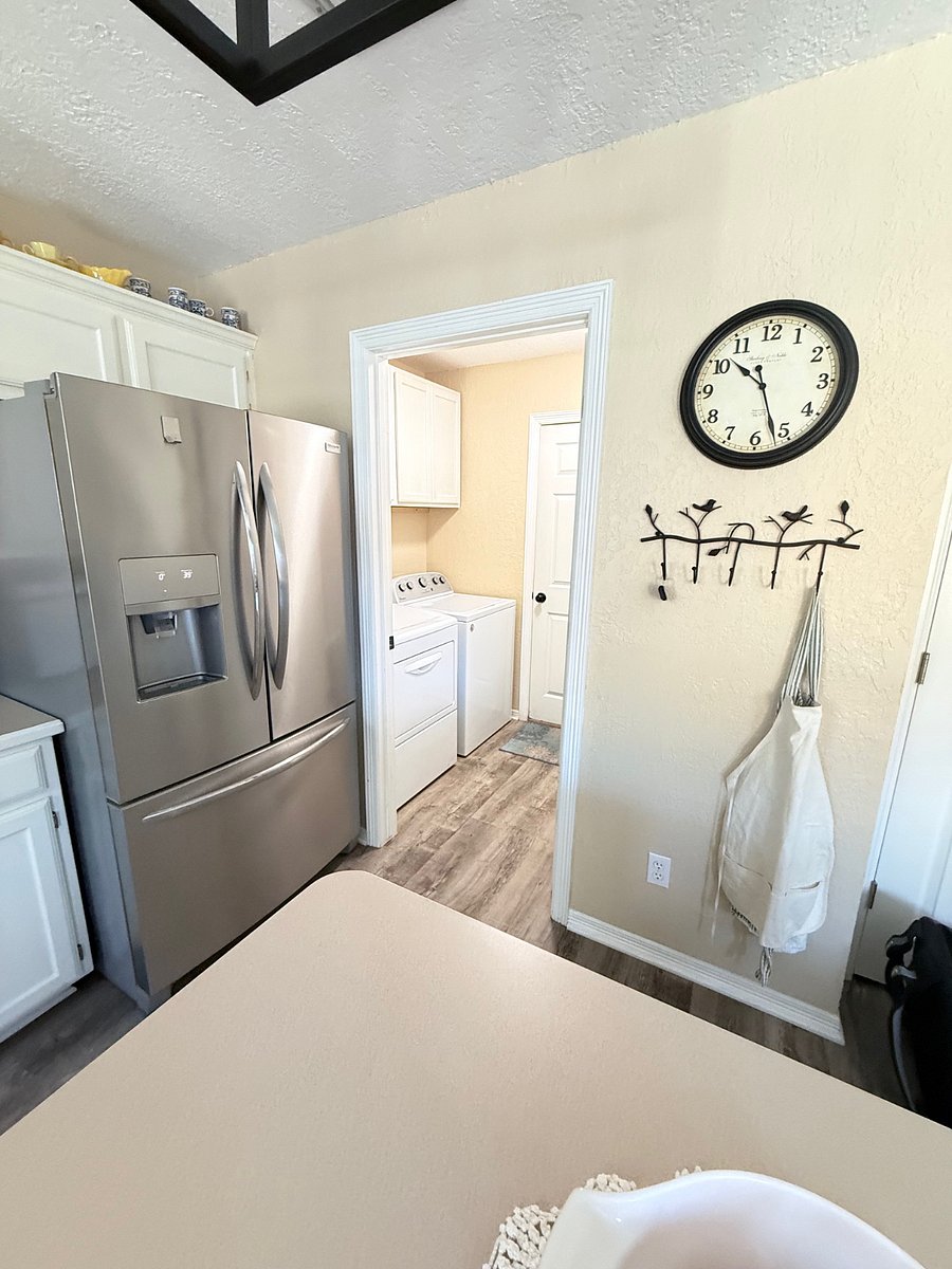 Laundry room looking from the Kitchen