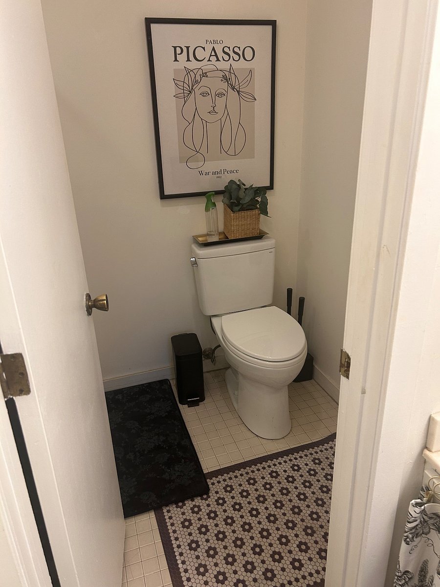 Separate toilet closet