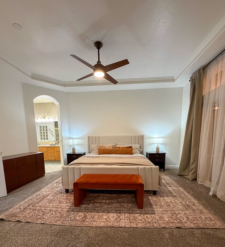 Primary Bedroom with office adjacent