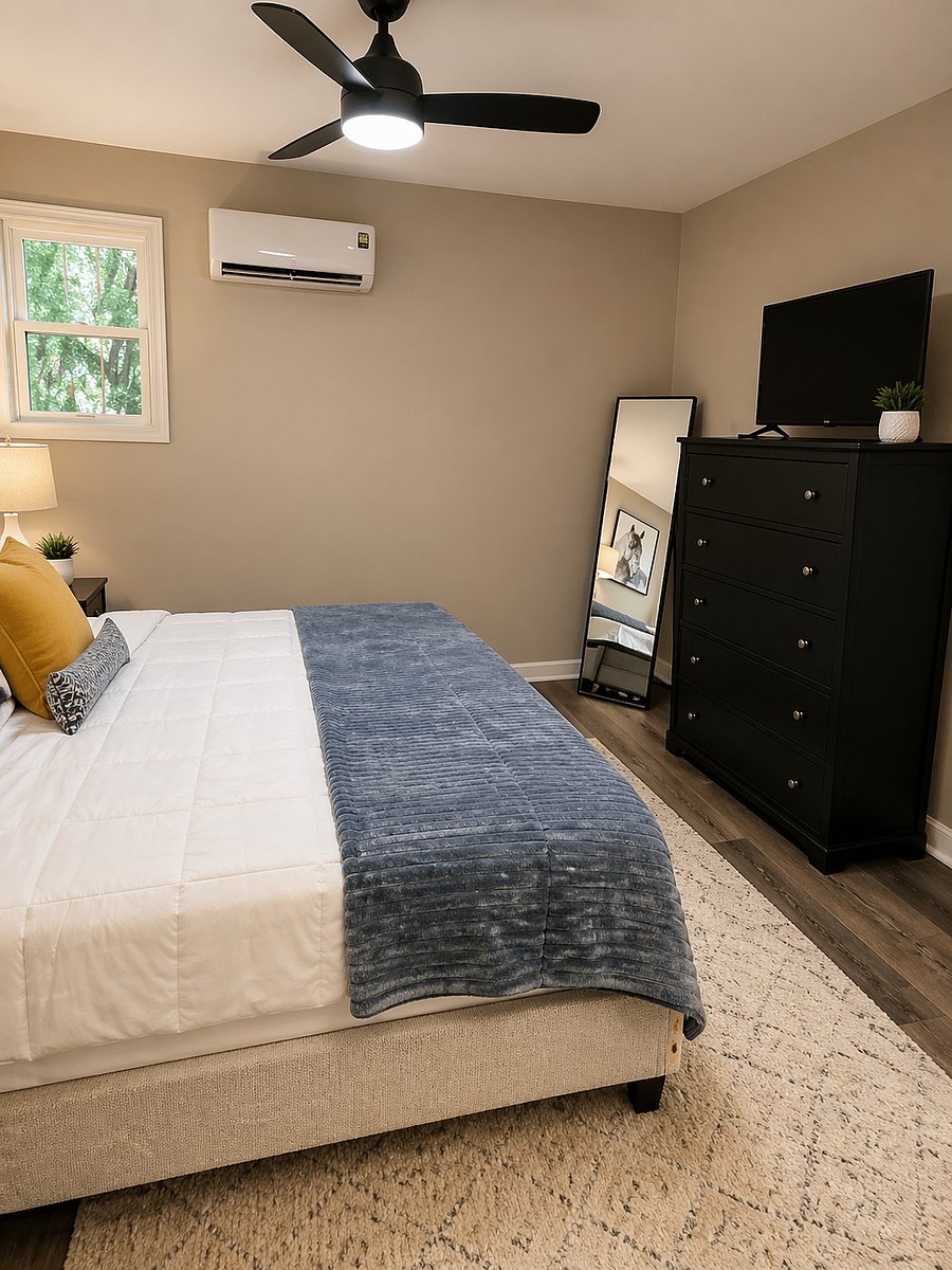 Spray Foam Insulation creates a quiet sleeping environement
