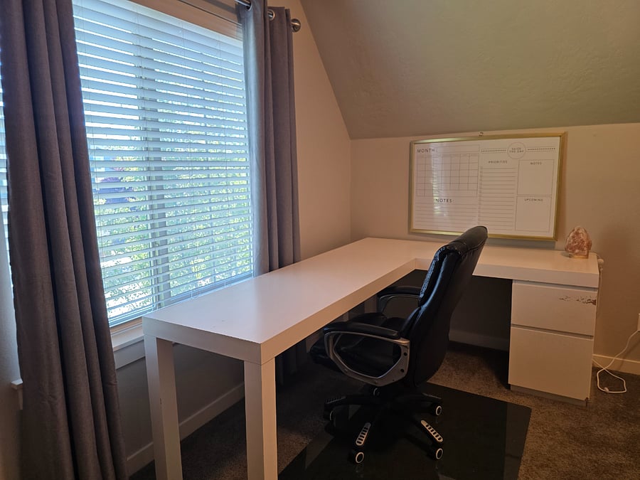 upstairs office