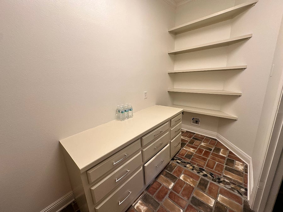 Oversized Pantry features tons of storage