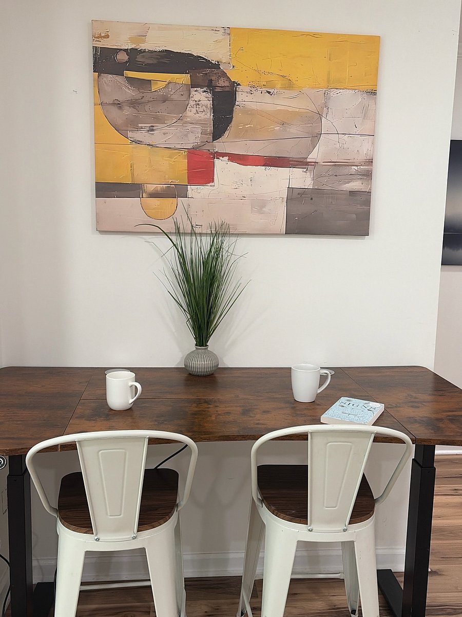 Dedicated space for meals or remote work