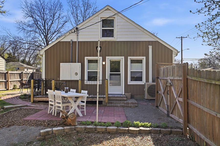 Side Deck and patio