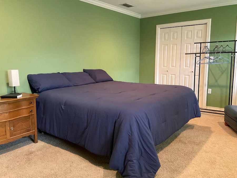 Bedroom #2 King with adjoining bathroom