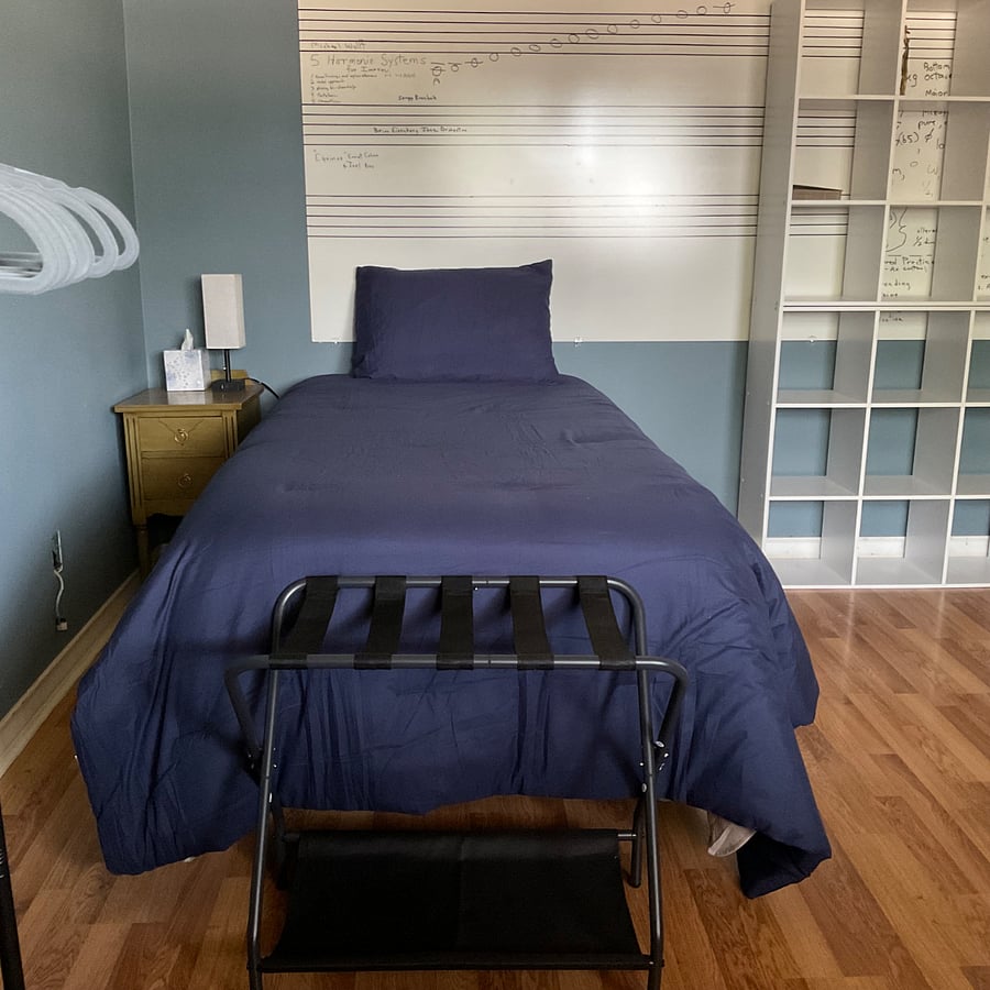 Bedroom #4 one of two single beds