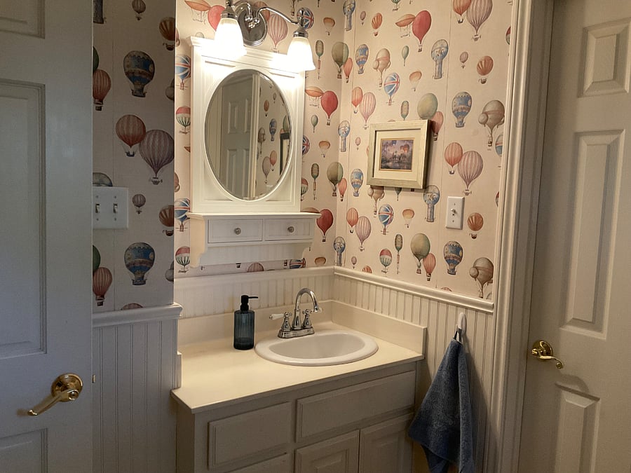 Bathroom #2 vanity 
