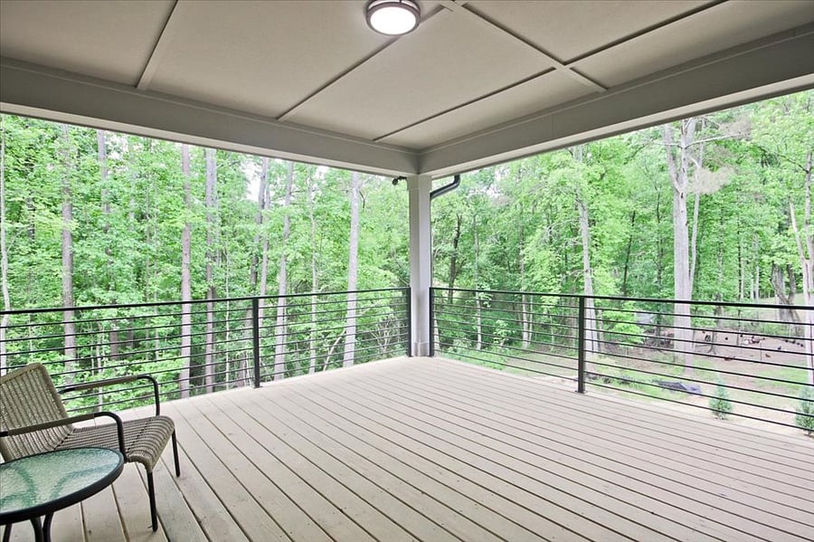 Back Covered Porch