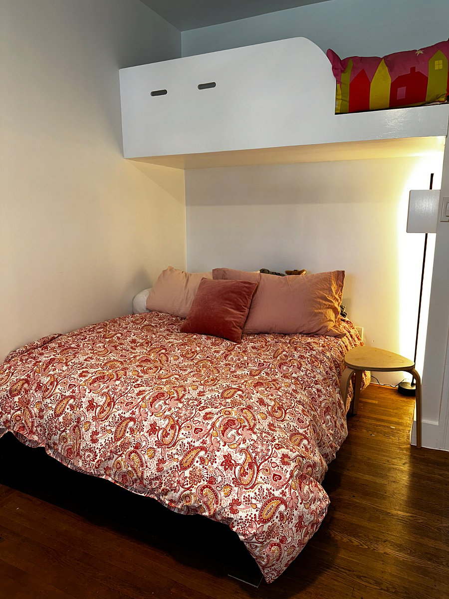 Bedroom 1 with full-size bed