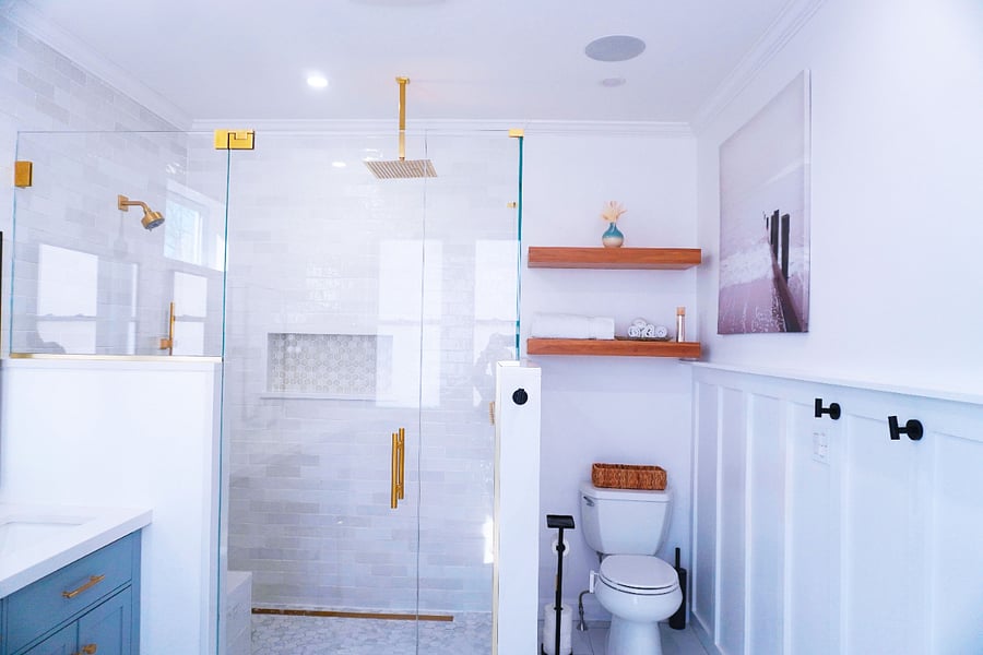 Master bathroom