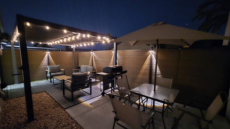 Back patio