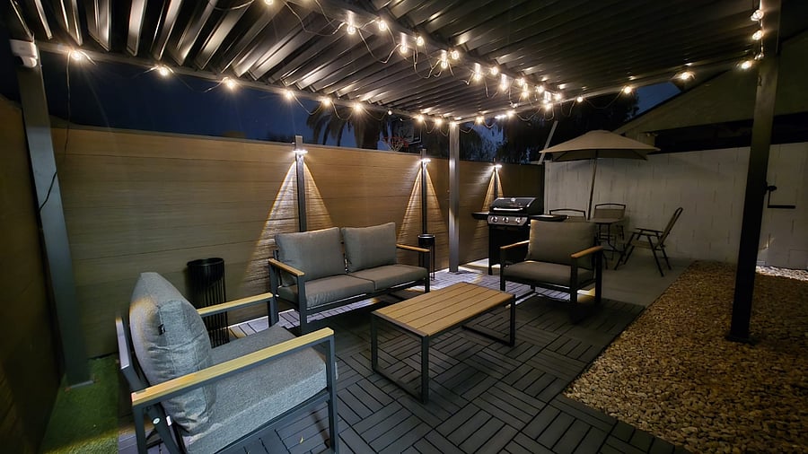 Back patio
