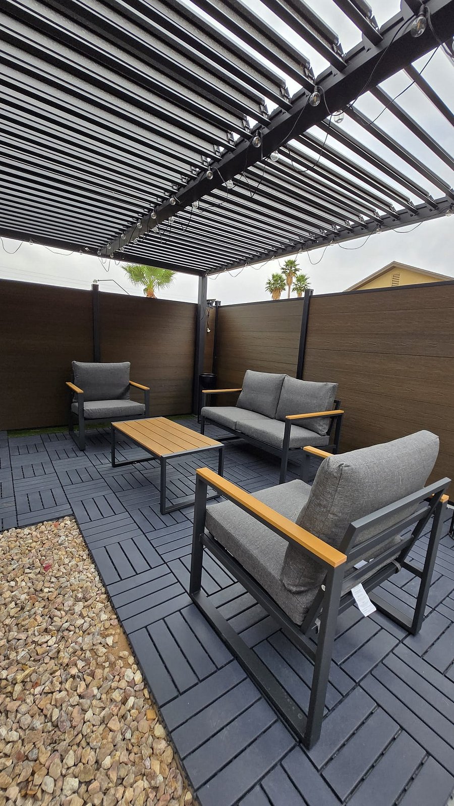 Back patio