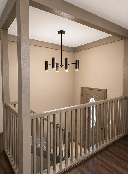 Entry viewed from main living room.