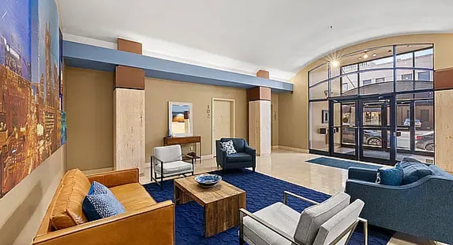 Condo lobby