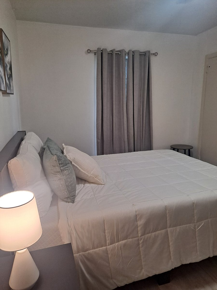Side angle of guest bedroom