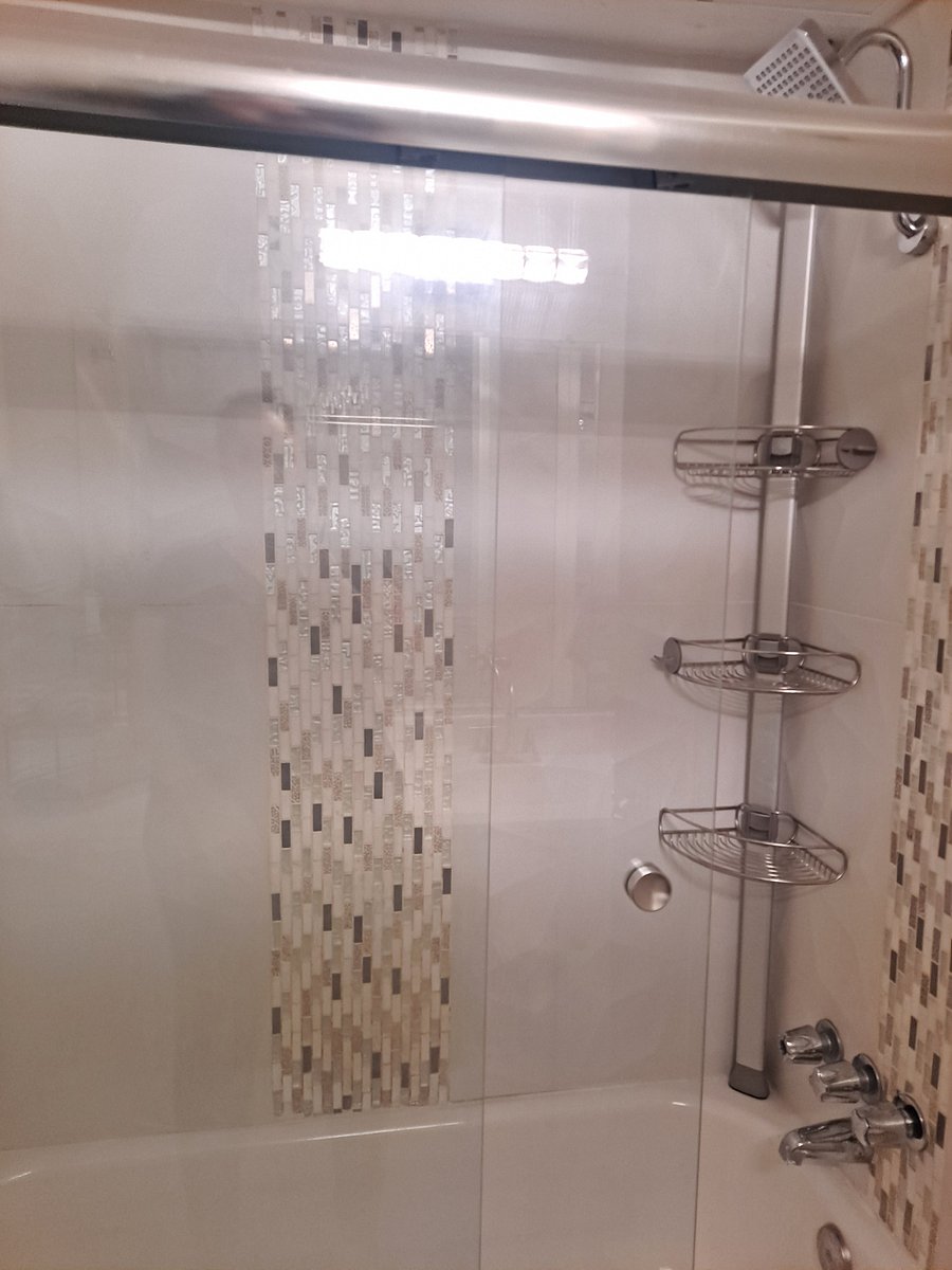 Updated shower/bath combo