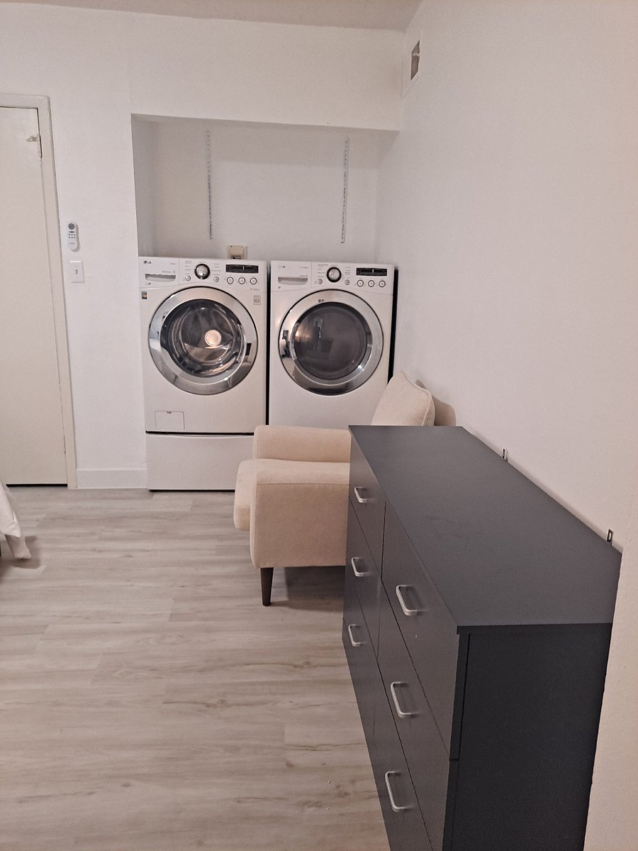 In-unit washer and dryer