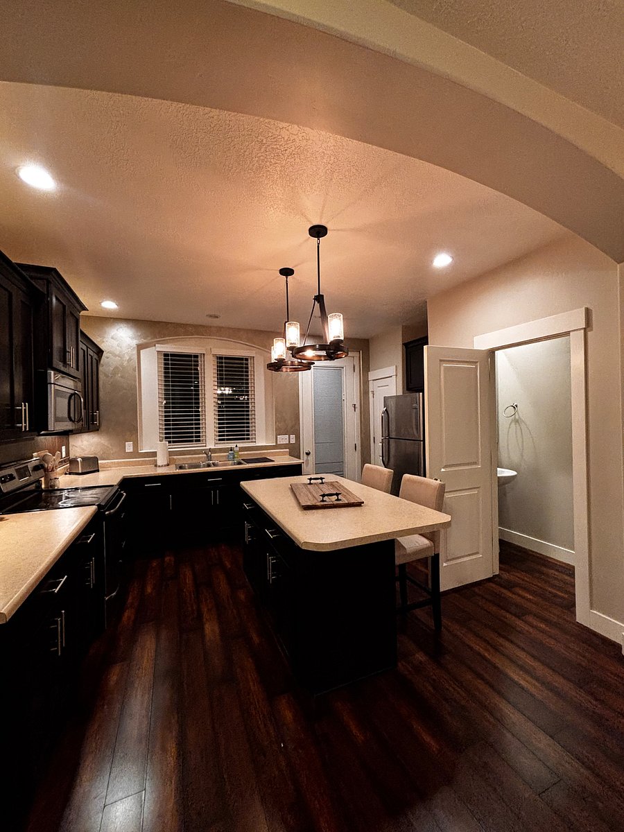 Kitchen island with storage