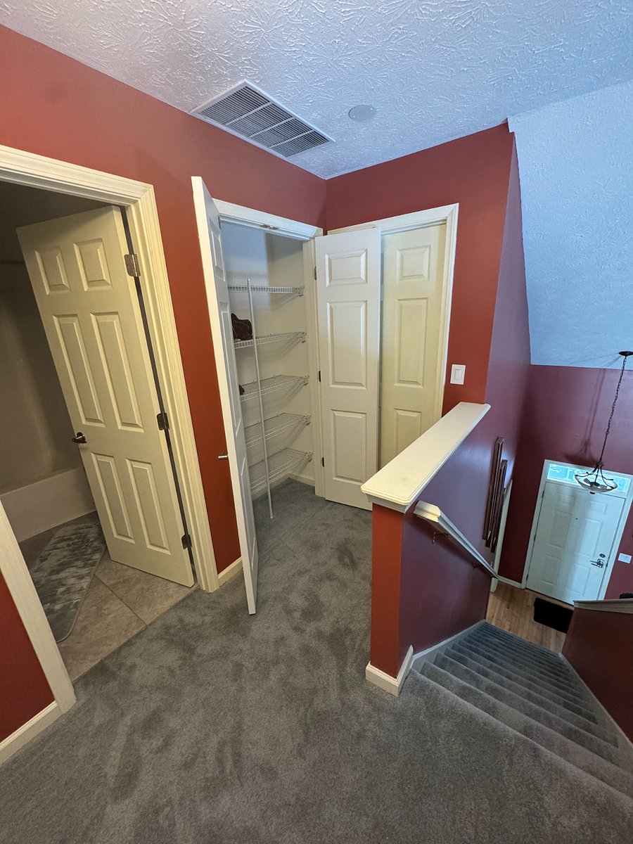 Shared Upstairs Hall Closet