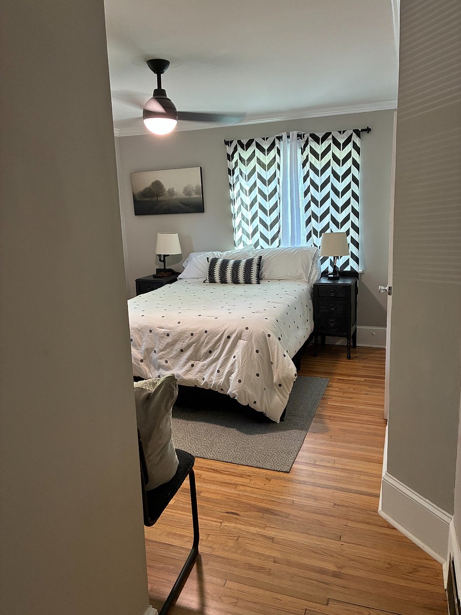Master bedroom with walk in closet