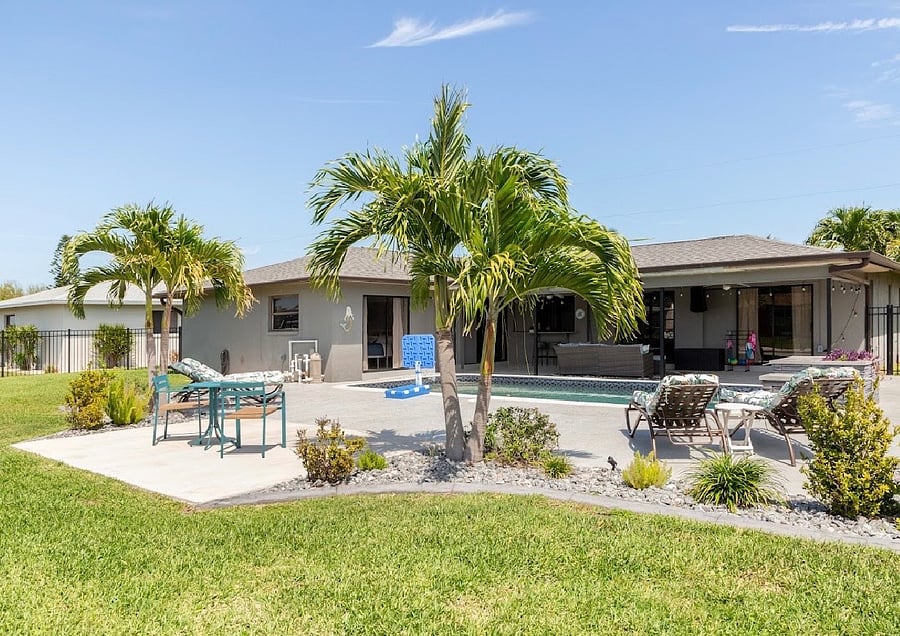 Fully Fenced in Backyard with plenty of green space!