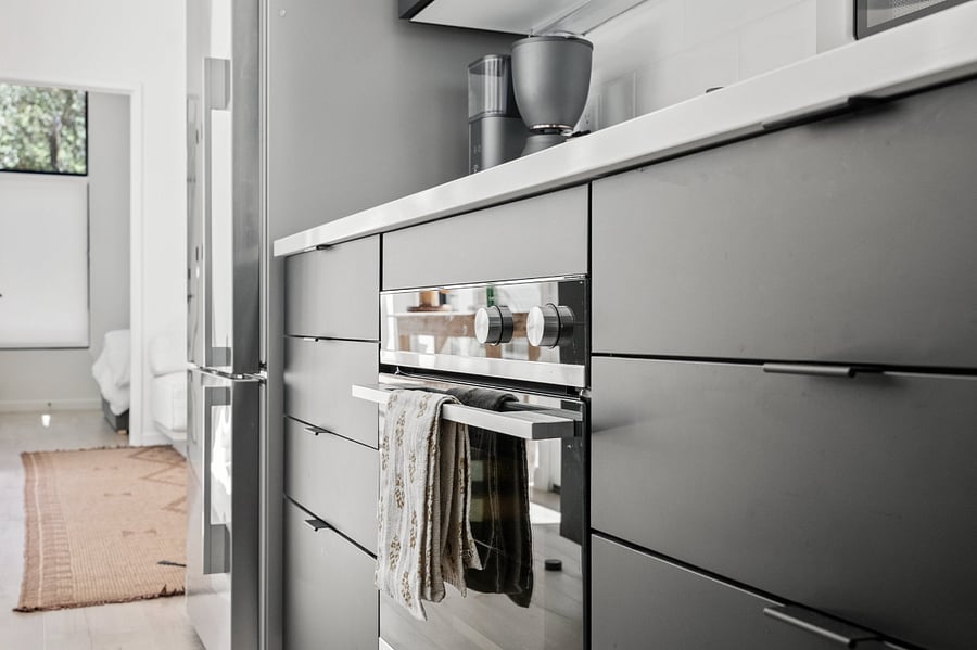 Fully stocked kitchen