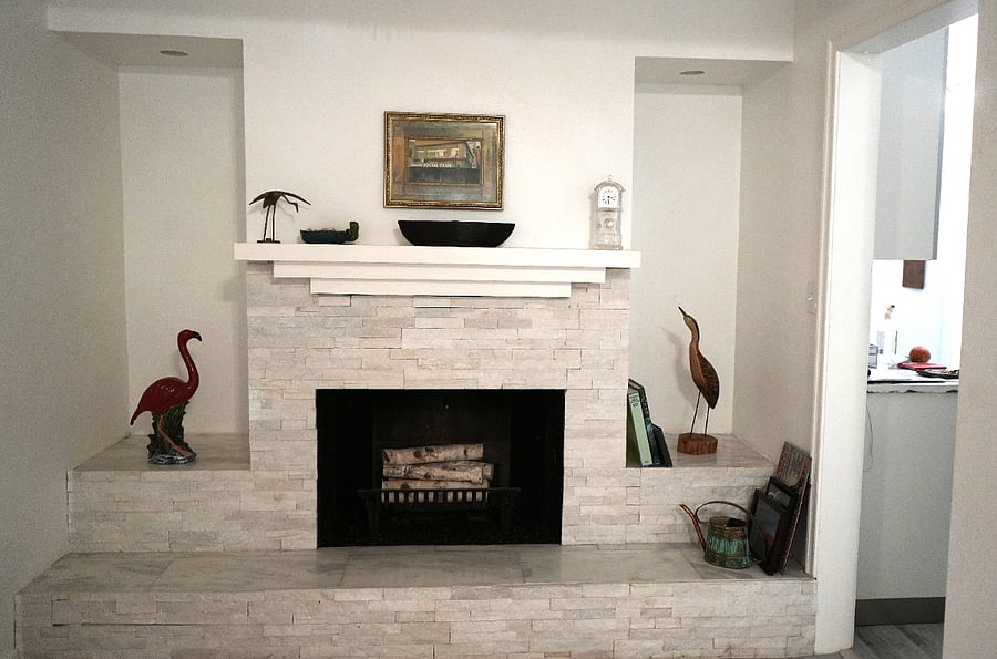 Living Room fireplace