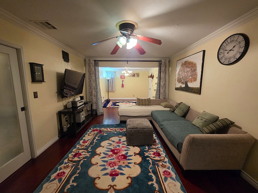Large living room areas.
