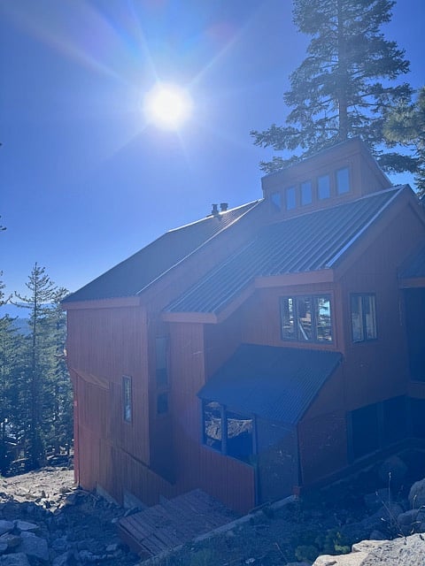 north side of home
