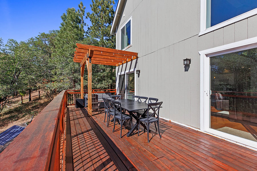 Back deck