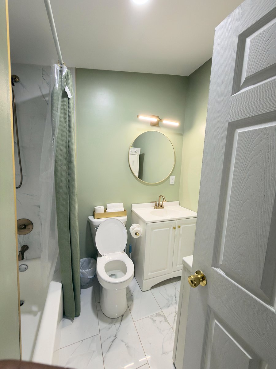 Restroom with Laundry