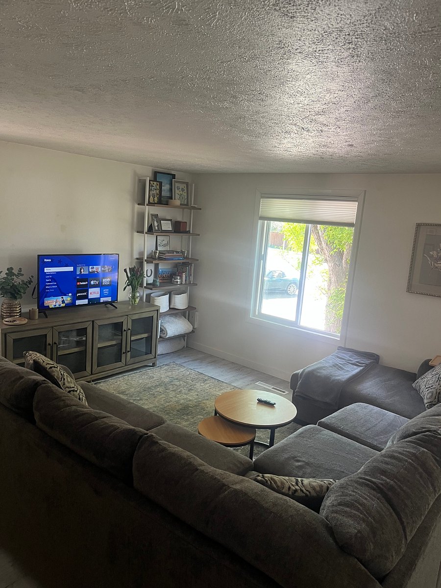 Smart TV with Roku for you to sign in to anything you want!