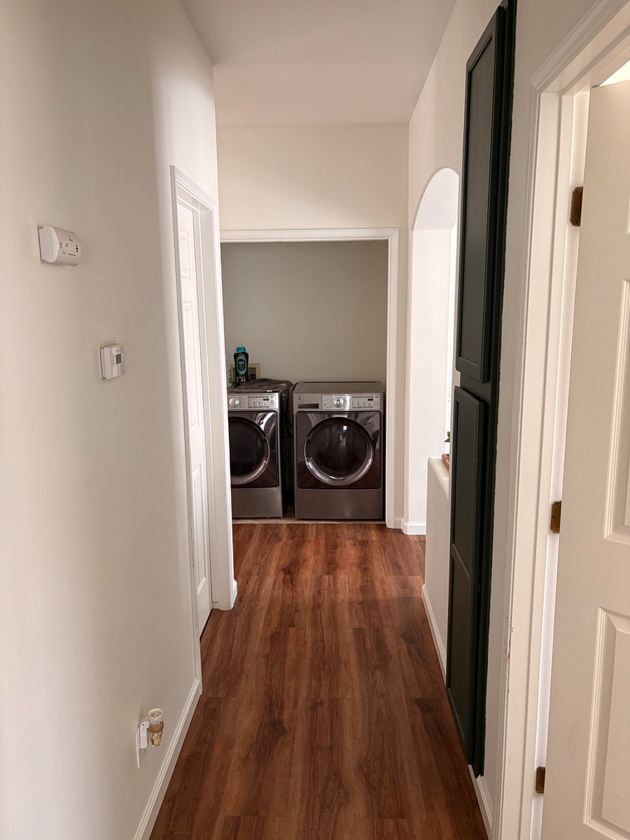 Hallway/Washer and Dryer