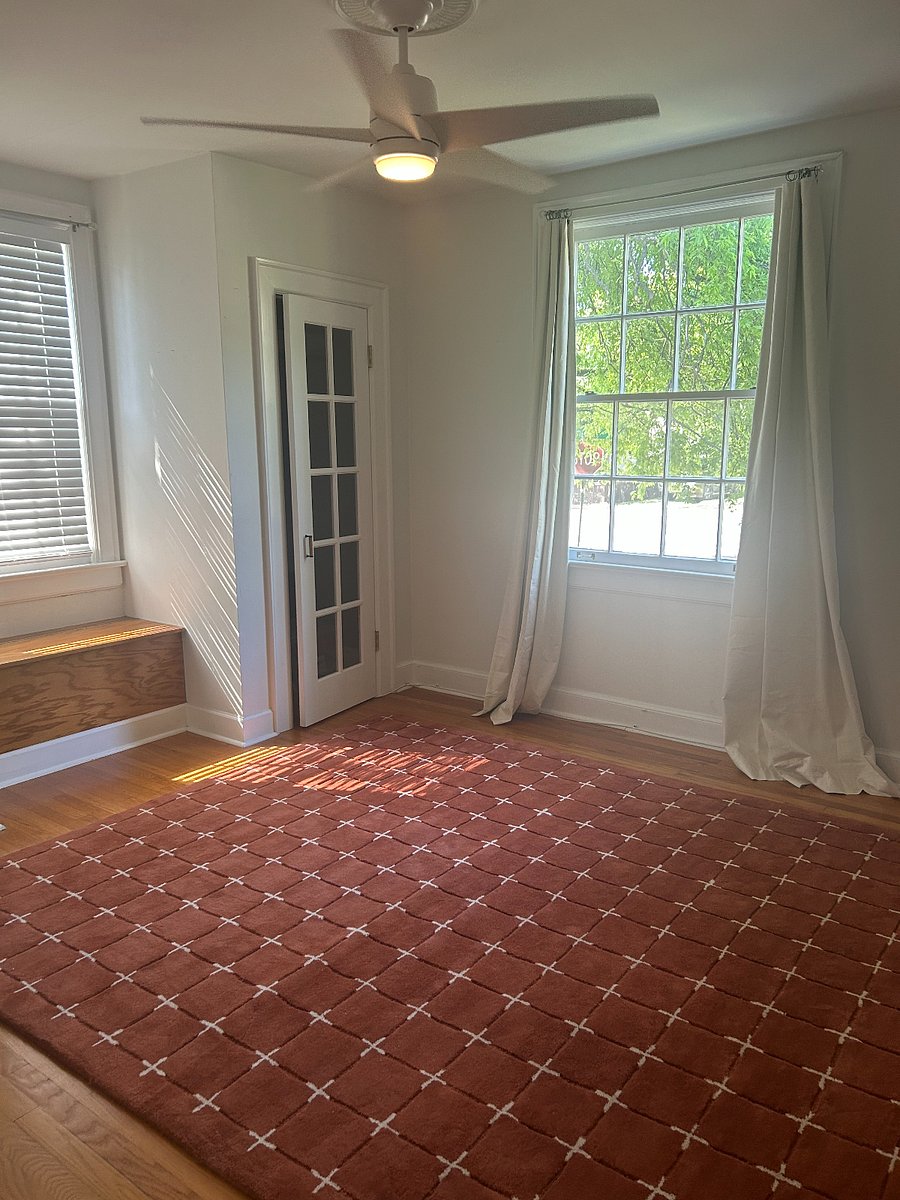 Will be adding desk to this space asap. Use as office/gym/arts and crafts!