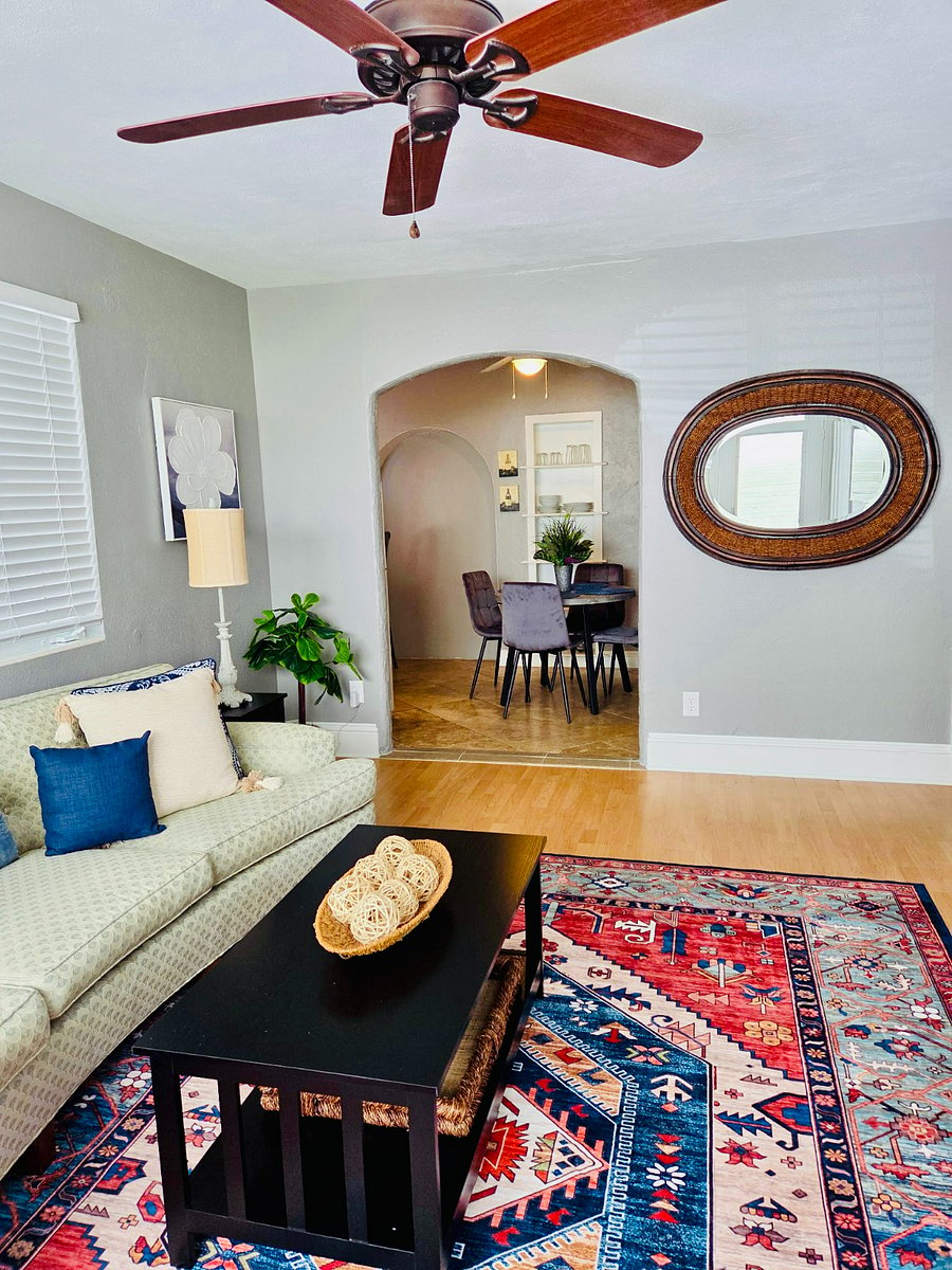 Living room toward Dining room