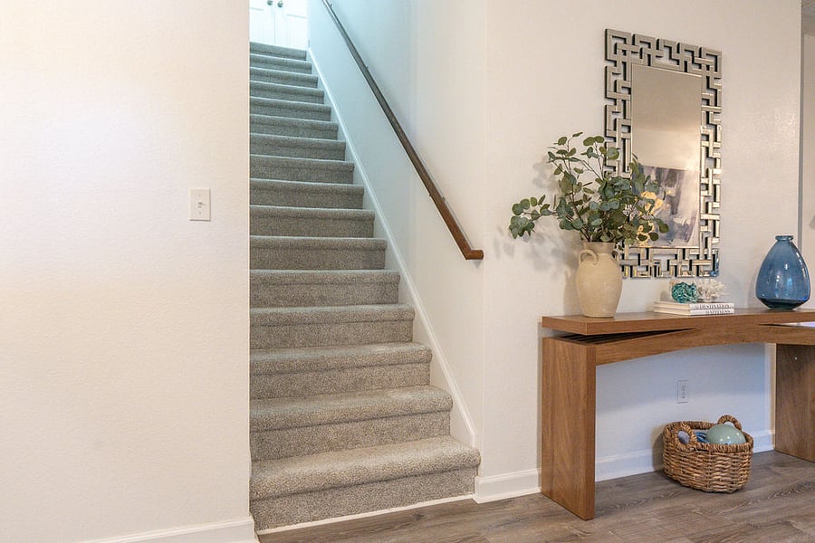 stairs to the 2nd floor bedroom