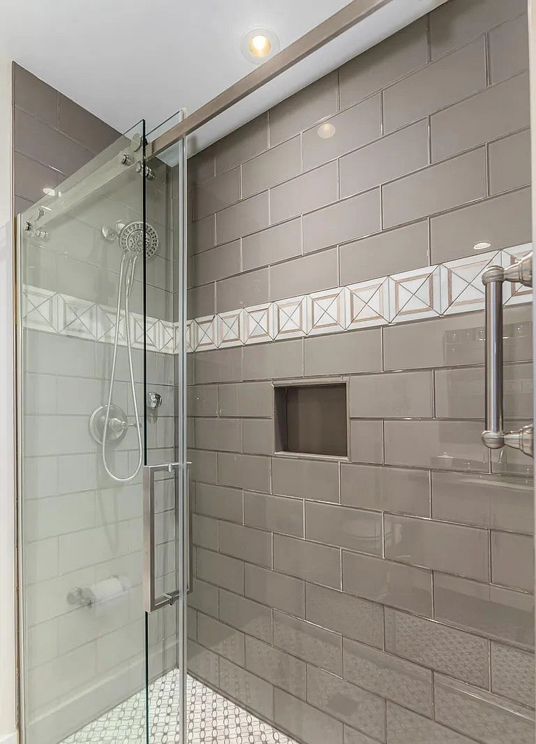 Master bath shower