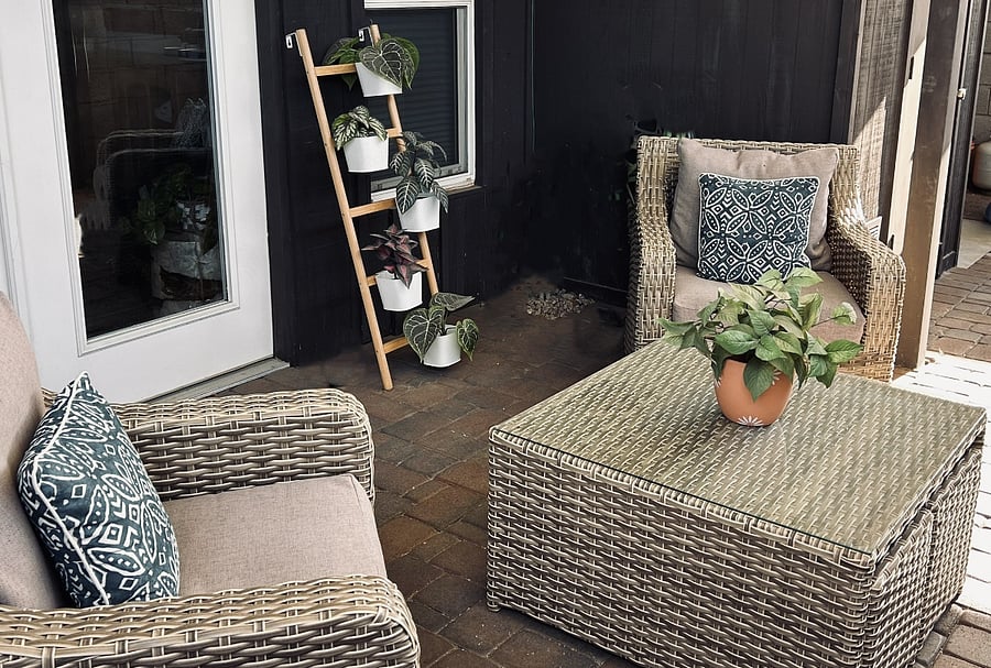 Covered patio