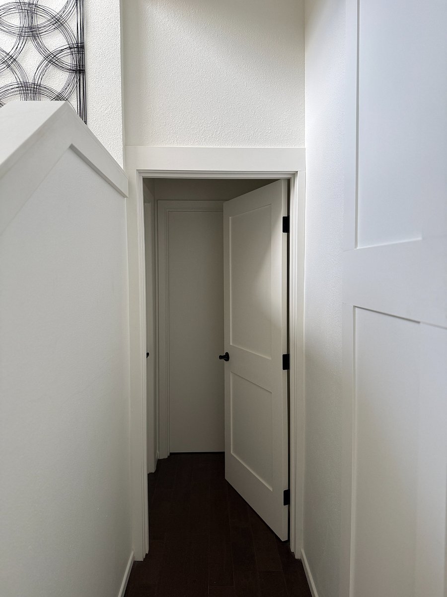 Private entrance to your bedroom and bathroom.