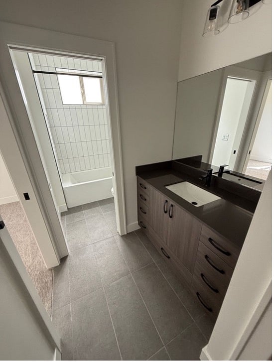Secondary bathroom