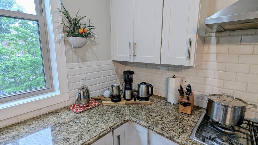 Second Floor Kitchen Coffee / Tea Station