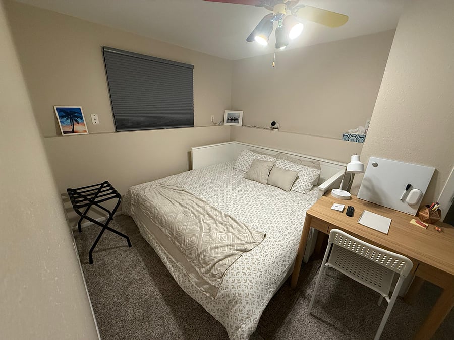 Bottom level with KING BED