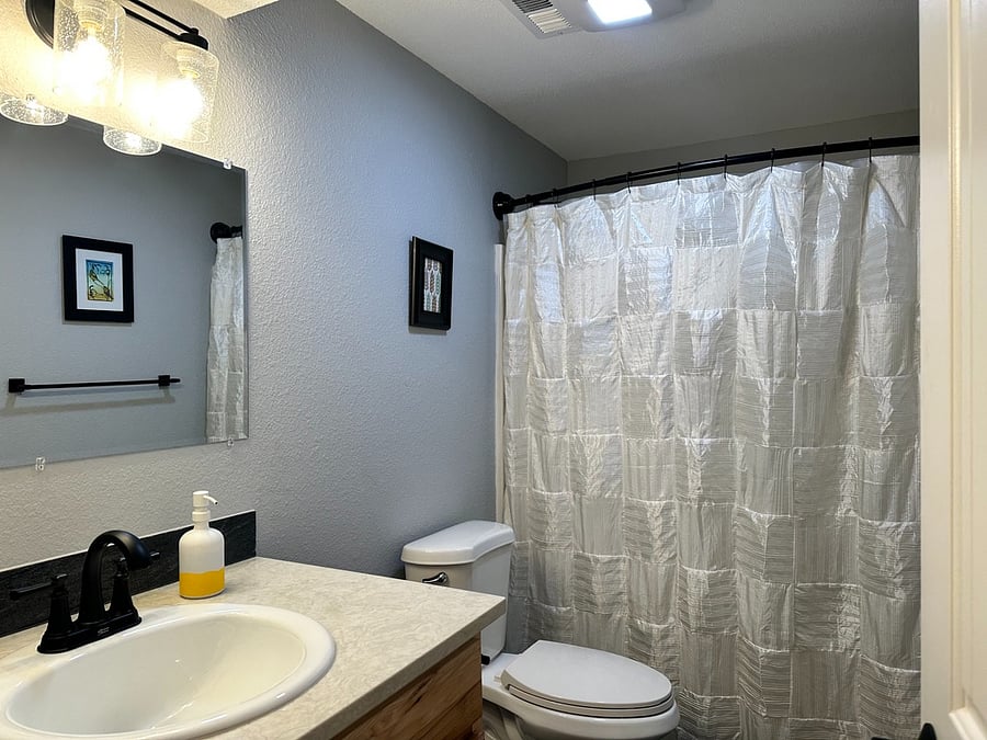 Private Full Bathroom.